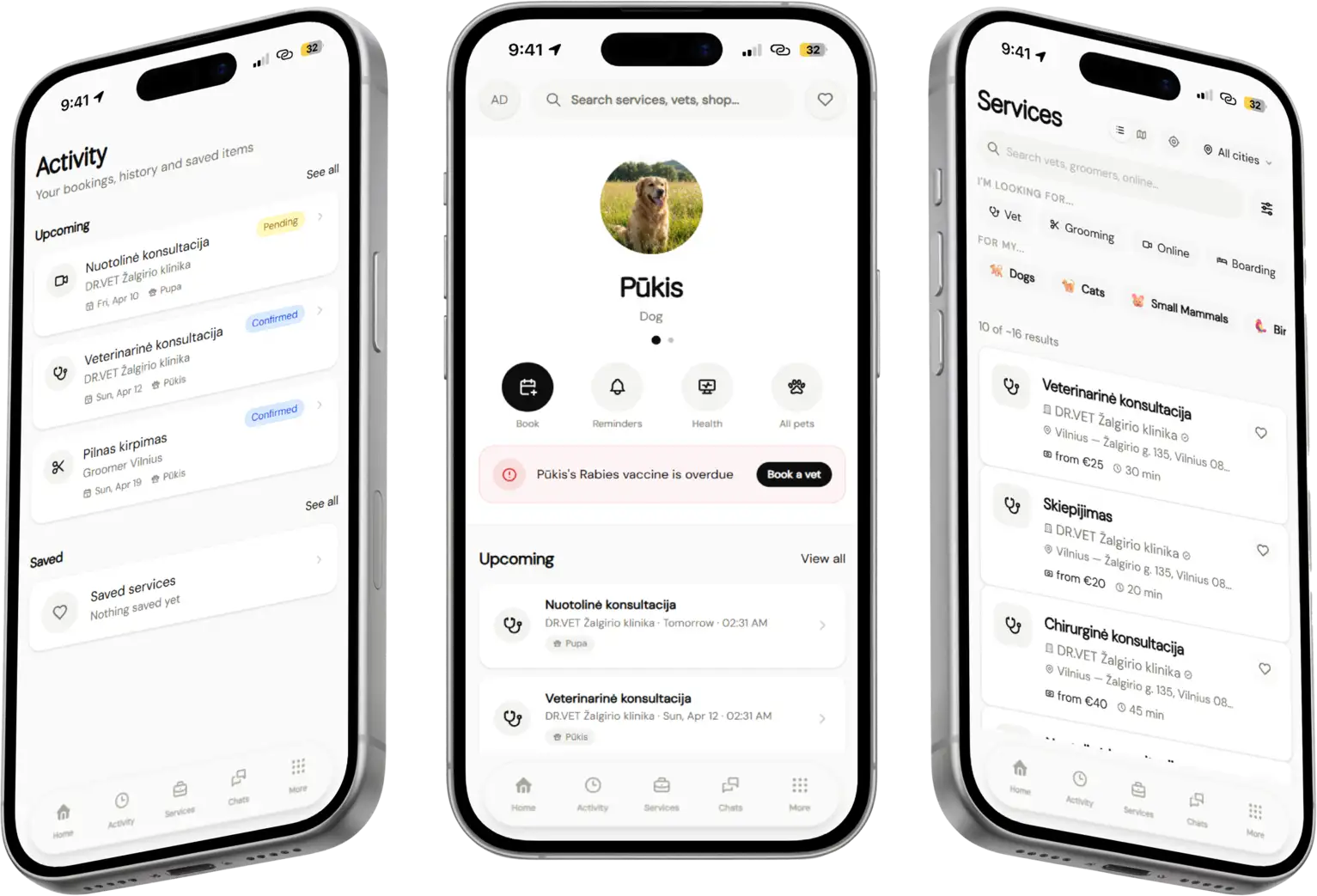 Bubba app on iPhone